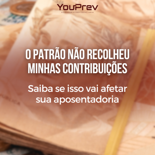 O que acontece quando o empregador não recolhe minhas contribuições?