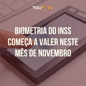 Biometria será obrigatória a partir de Novembro