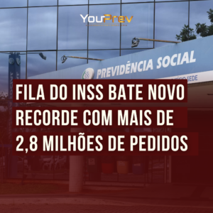 Fila do INSS Bate Novo Recorde com Mais de 2,8 Milhões de Pedidos