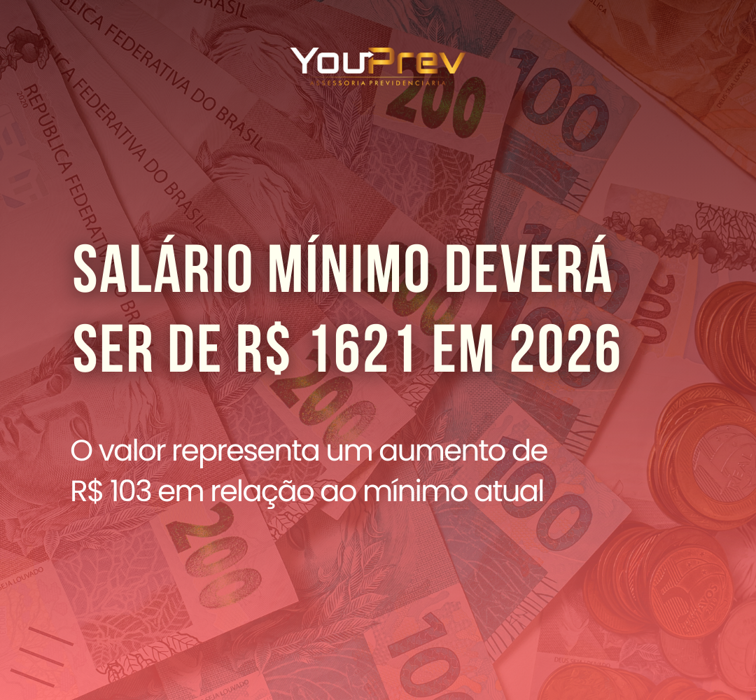 Você está visualizando atualmente Salário Mínimo deverá ser de R$ 1621 em 2026