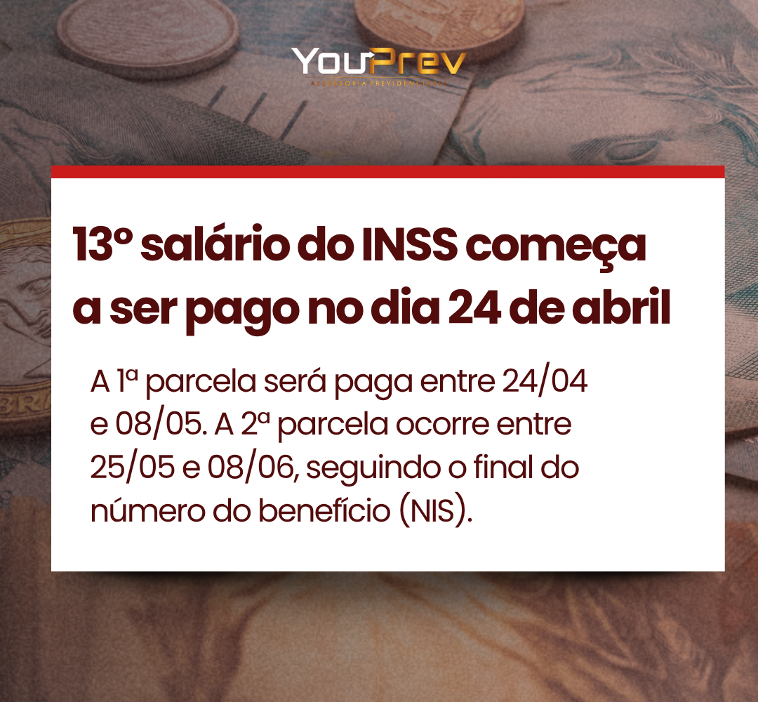 Você está visualizando atualmente 3° salário de aposentados e pensionistas do INSS começa a ser pago neste mês de Abril
